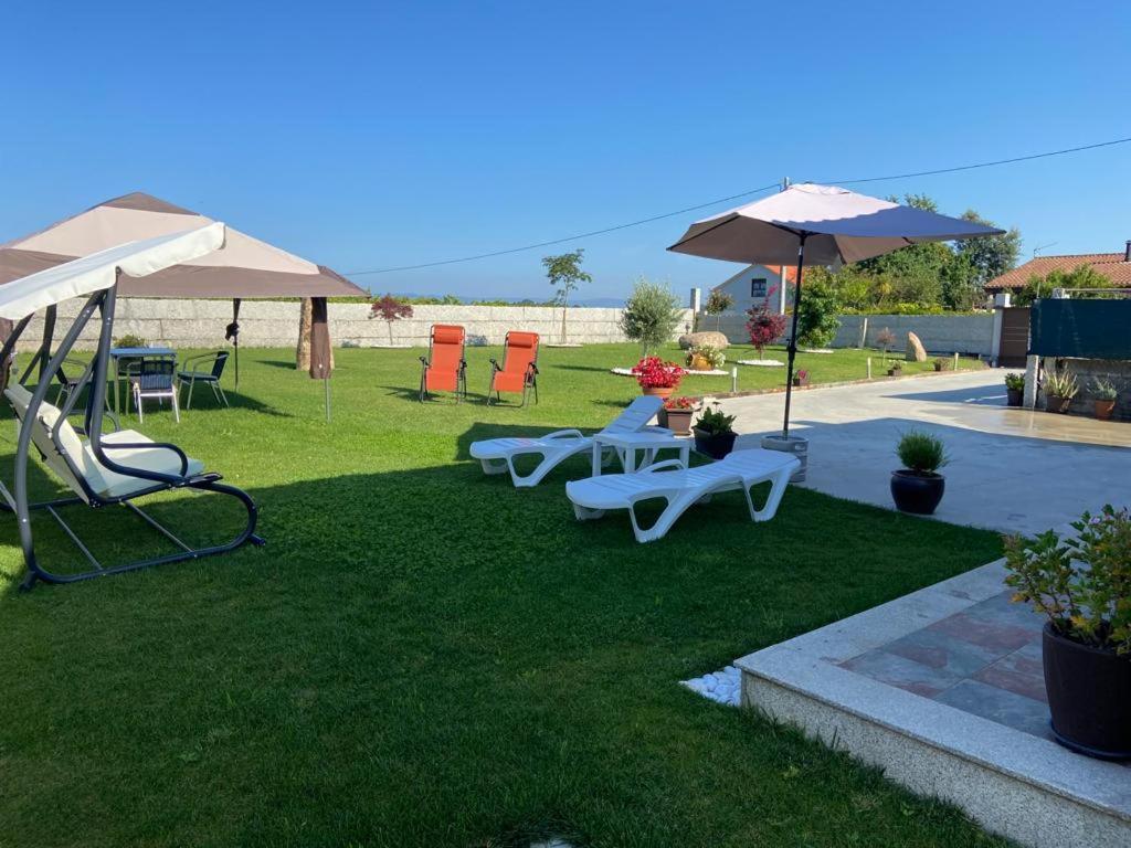 La Casa De Anne Villa Ribadumia Luaran gambar